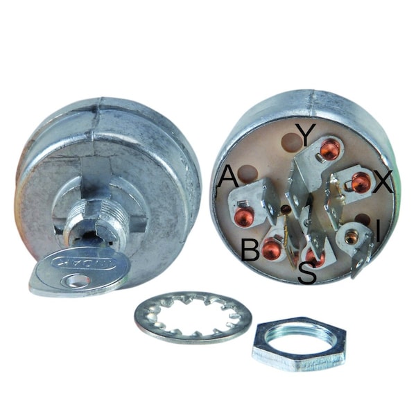 Ignition Switch 1.55" x1.55" x2.1"